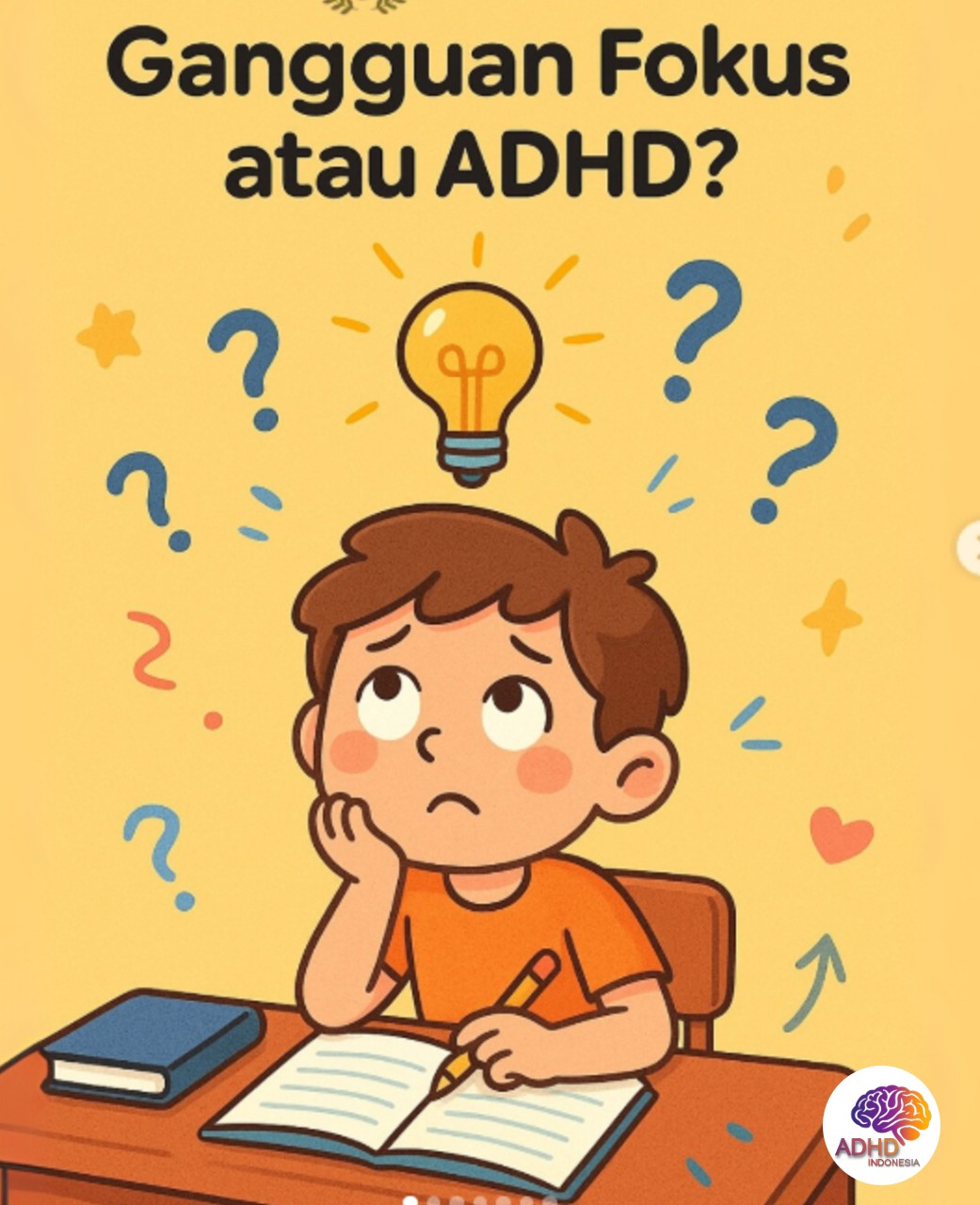 ADHD dan Kesulitan Fokus Anak: Edukasi untuk Keluarga di Kabupaten Jember