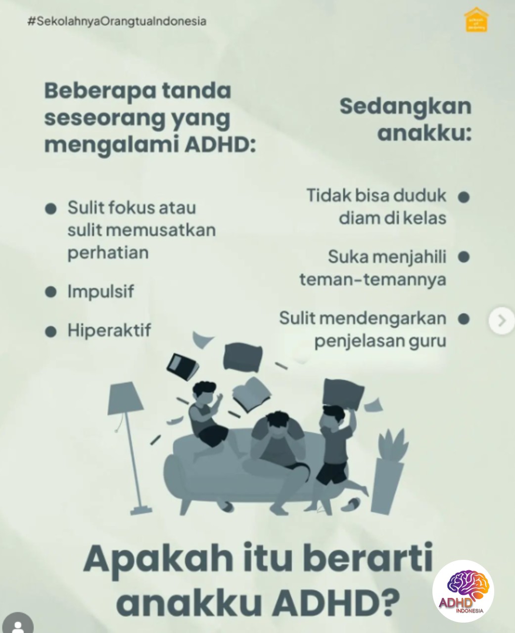 Ciri dan Gejala ADHD pada Anak Usia Dini di Kabupaten Jember