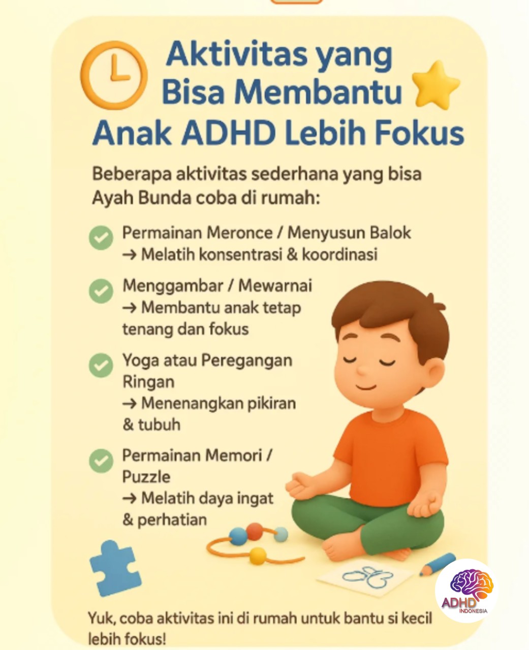 Pendekatan Edukatif yang Tepat untuk Anak ADHD di Kabupaten Jember